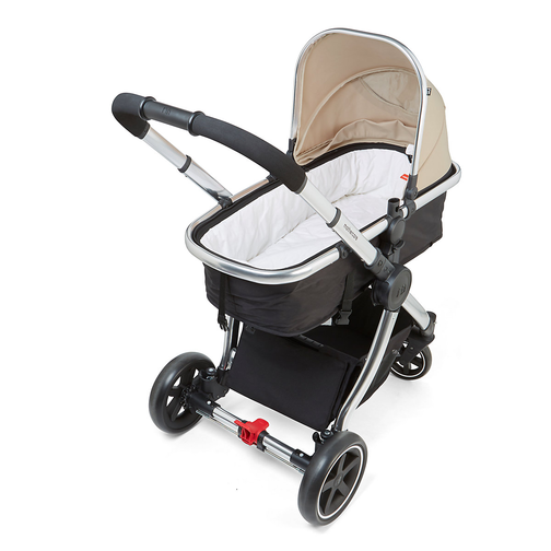 Buy Mothercare 4 Wheel Journey Travel System Sand Chrome online