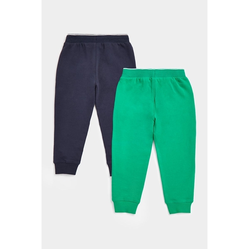 Buy Green and Navy Joggers 2 Pack online Mothercare Saudi Arabia