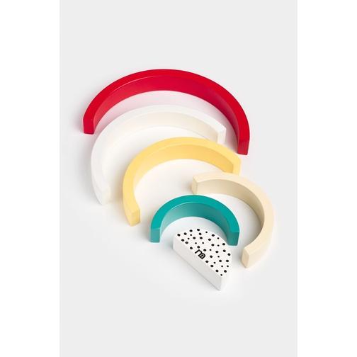 Buy Mothercare Wooden Rainbow Stacker online Mothercare Saudi Arabia