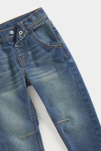 Buy Mid-Wash Denim Jeans online