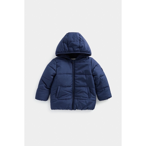 Boys navy sales padded jacket