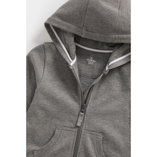Charcoal zip up hoodie hotsell