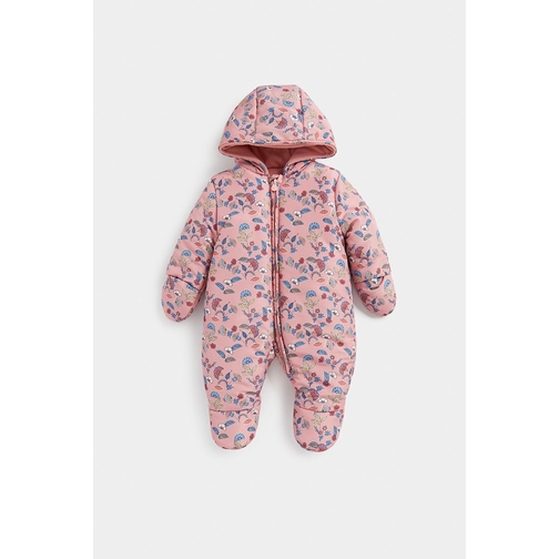 Baby girl snowsuit mothercare on sale